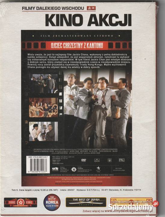 Ojciec chrzestny z Kantonu Jackie Chan DVD DVD Filmy Pruszków