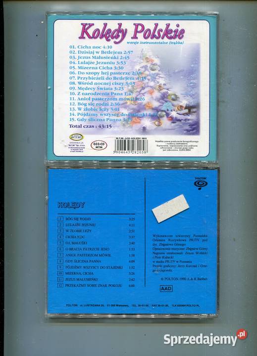 Kolędy Polton Kolędy Polskie 2 płyty CD Szczecin sprzedam