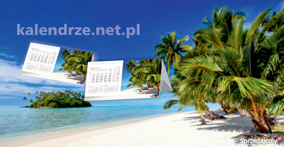 Kalendarze reklamowe ścienne biurkowe z reklamą Warszawa