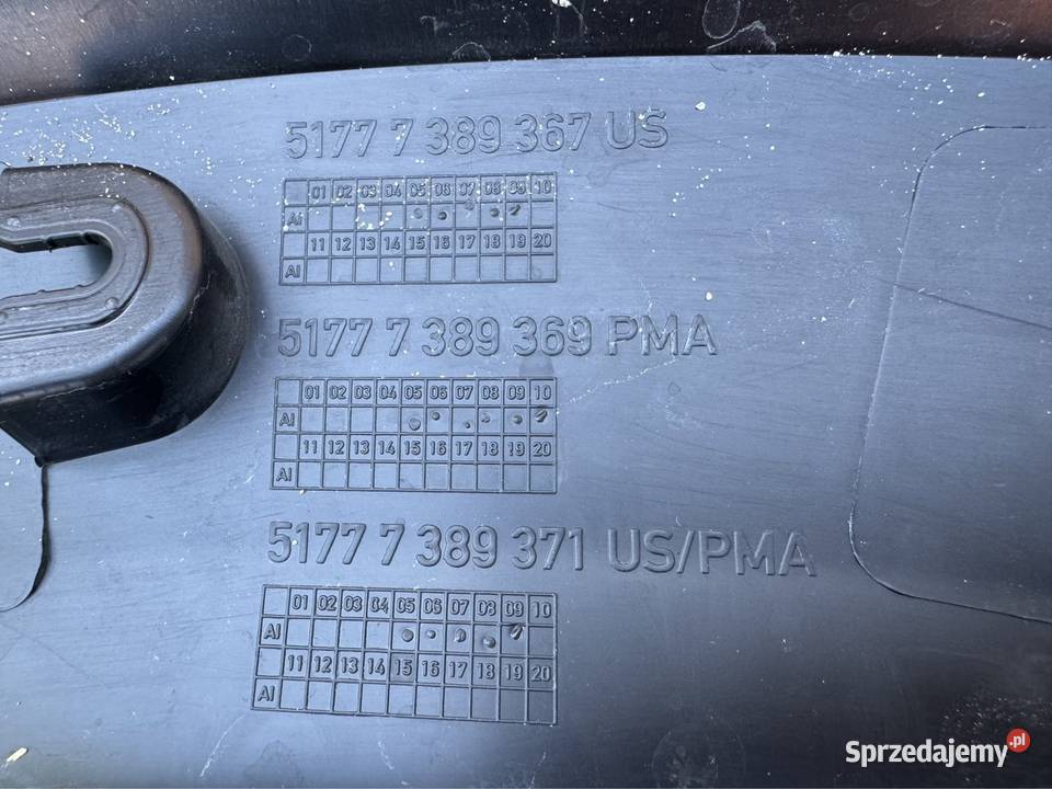 Listwa błotnika przód lewa mini countryman f60 Sieraków sprzedam