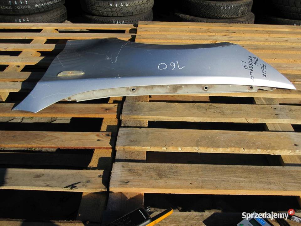 BMW E81 E87 LIFT 07r błotnik lewy przód osobowe