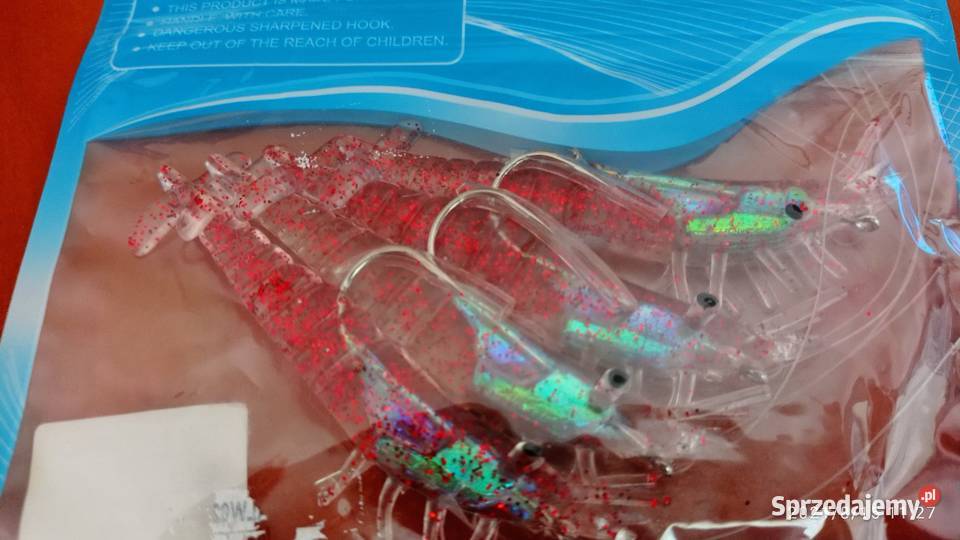 Przynęta krewetka 4 sztuki Nowe Rybnik