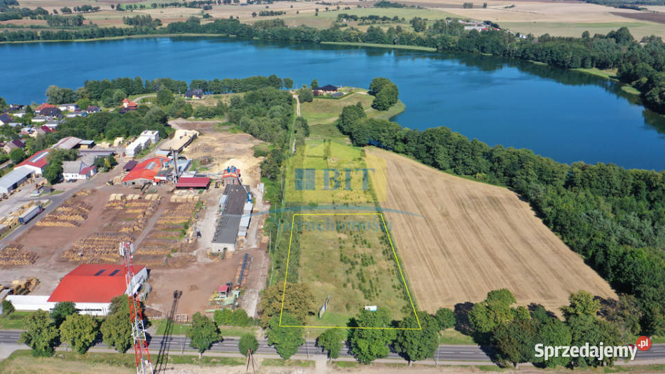 Działka usługowobudowlana 4348 m2 Czaplinek asfalt zachodniopomorskie