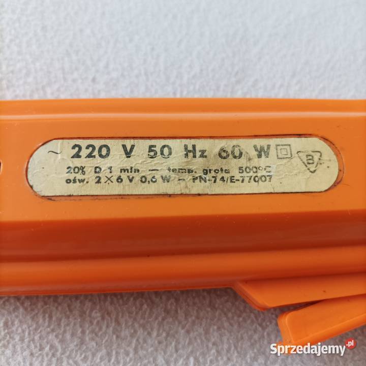 Polska lutownica transformatorowa RK 60 SRSE