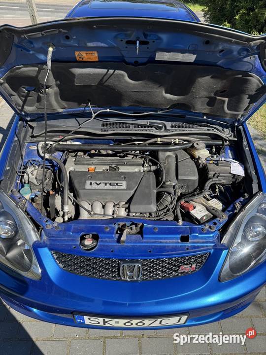 Honda Civic EP3 Si w stanie jedna z niewielu w garażowany Civic Samochody osobowe Wisła Wielka