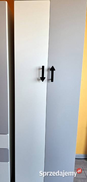 ikea NOWE SMSTAD drzwi 30x180 białe i szare Pruszków