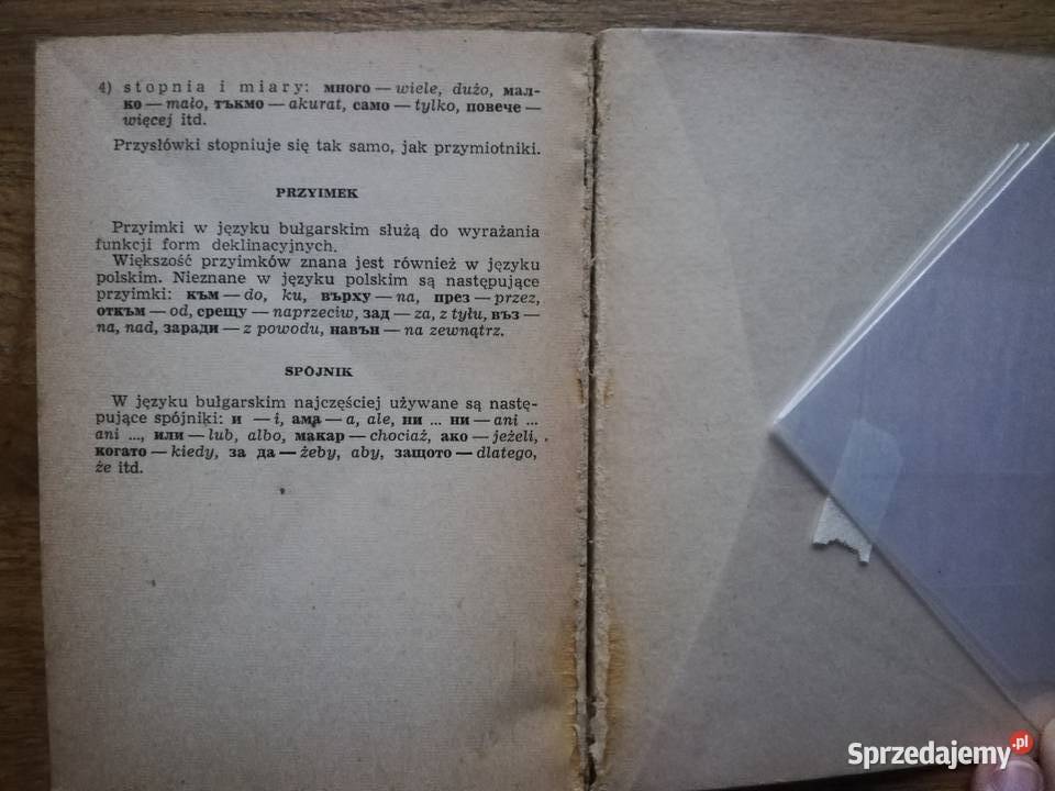 Rozmówki Bułgarskie Andrzej Andrejew Książki do nauki języka obcego Kraków