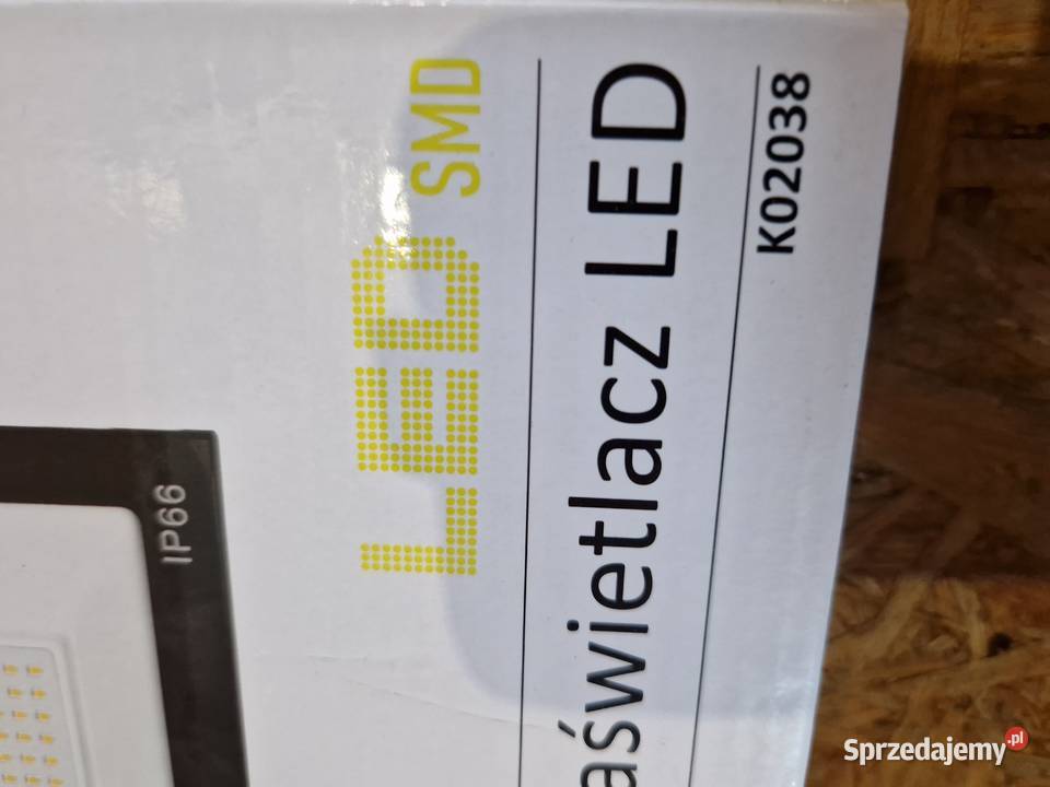 Naświetlacz LED 100W barwa biała ciepła 2700K Pozostałe Głogowa
