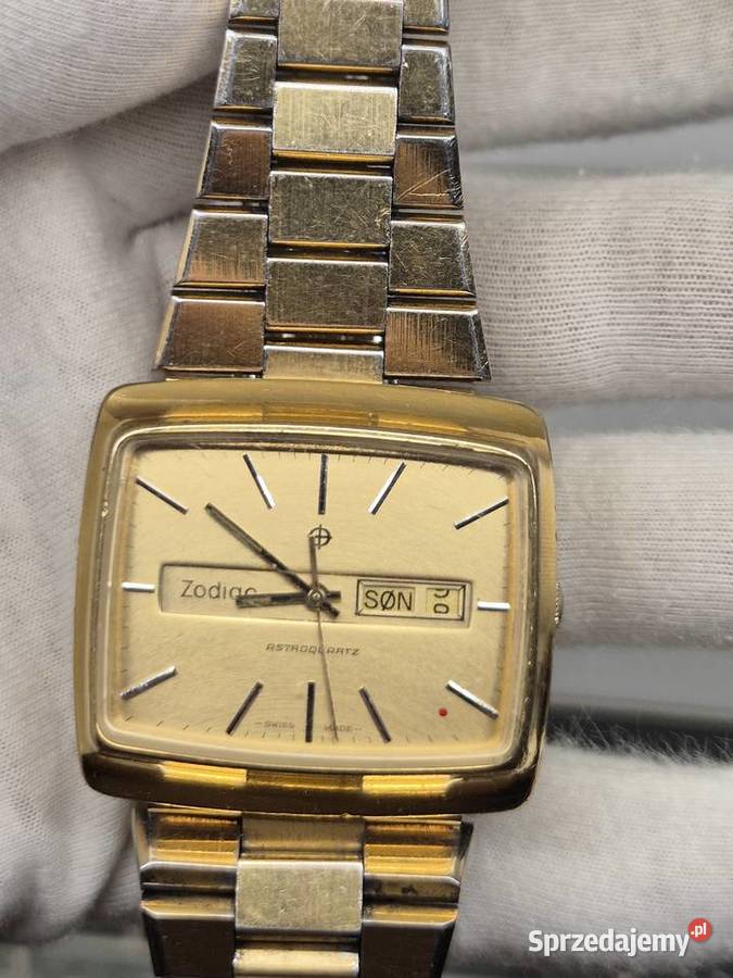 Zegarek vintage Zodiacastroquartz TV Chorzów