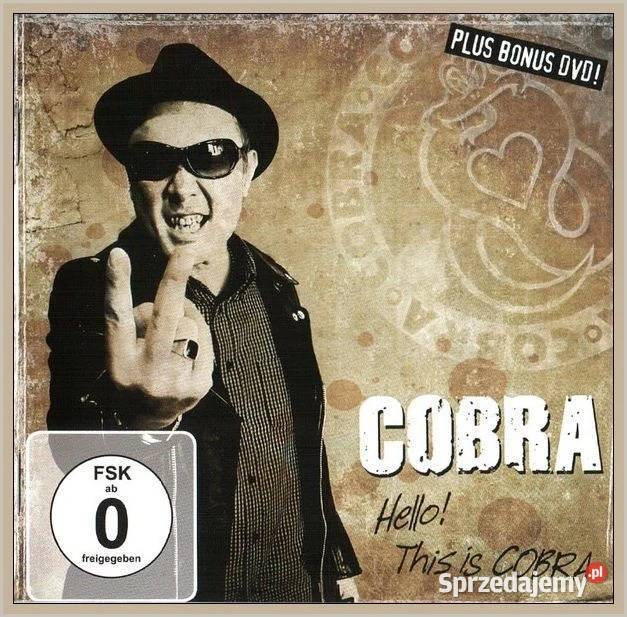 Cobra Hello This Is Cobra CD DVD małopolskie Krynica-Zdrój