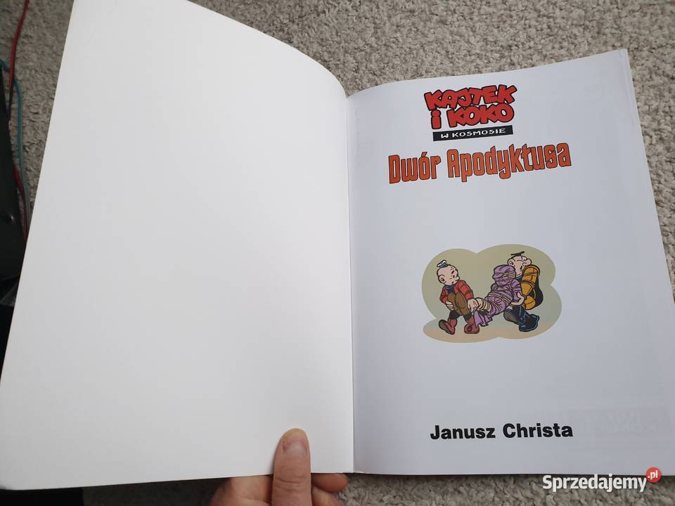 Kajtek i Koko w Kosmosie Dwór Apodyktusa Janusz Komiksy Gdynia sprzedam