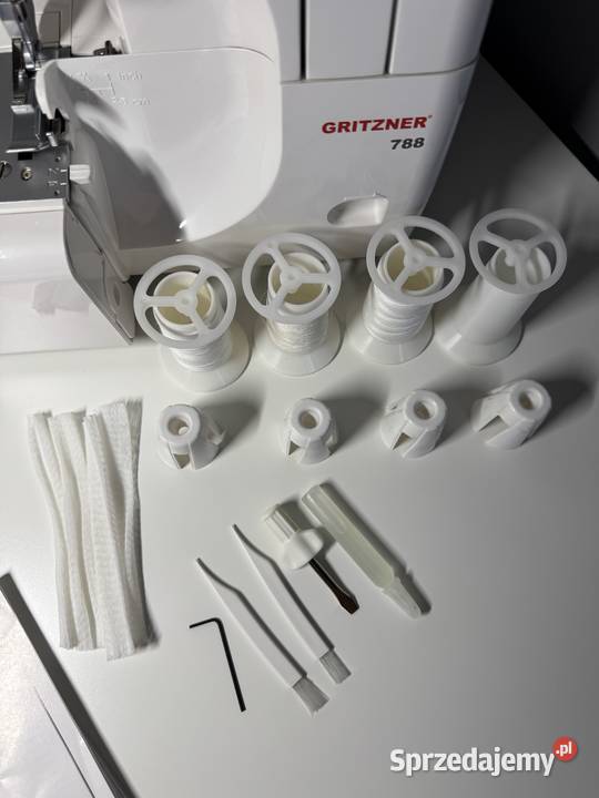 Overlock 4nitkowy Gritzner 788 akcesoria Kielce