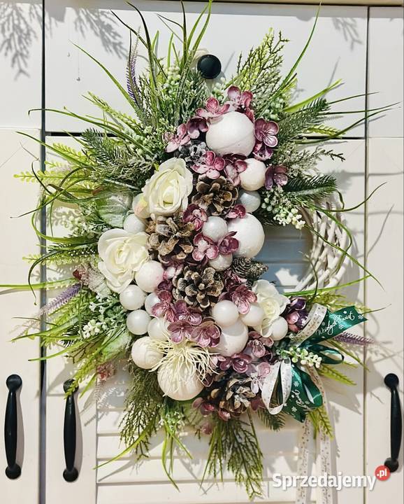 Wianek Boże Narodzenie Premium uroczy duży Przysucha