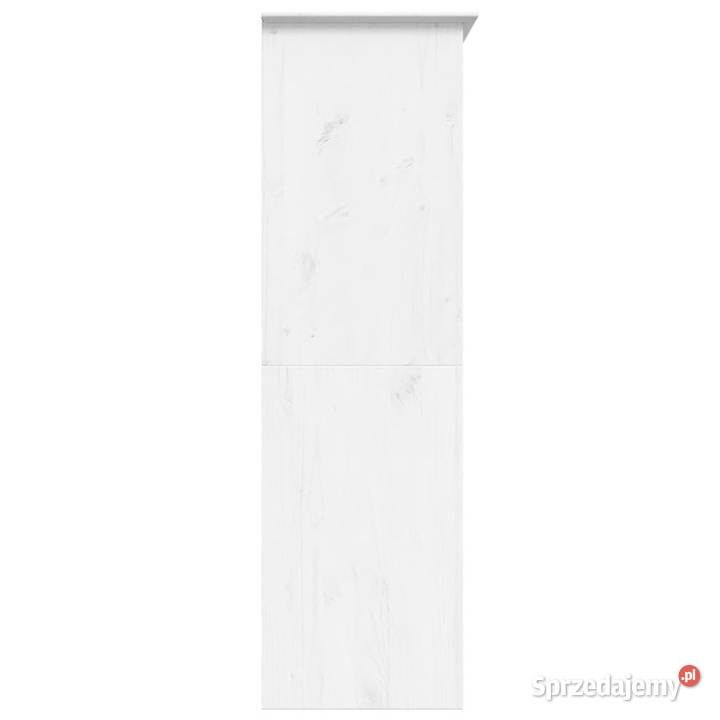 Szafa BODO biała 146x535x173 lite drewno sosnowe Warszawa