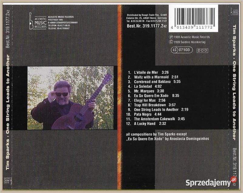 Tim Sparks One String Leads To Another Album CD Krynica-Zdrój