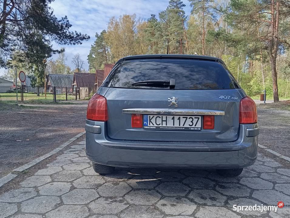 Peugeot 407 SW kombi 2006 r 20 benzyna 407
