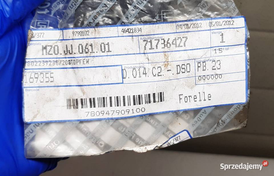 ZAŚLEPKA ZDERZAKA PRZÓD ALFA GT 0310 71736427