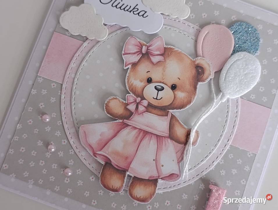 Personalizowana kartka na Roczek urodziny Łódź