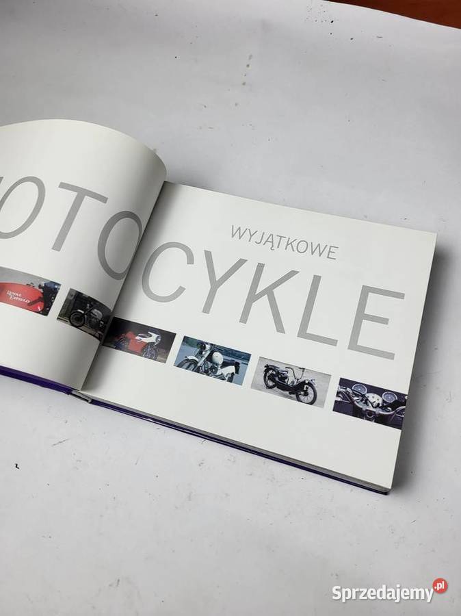 KSIĄŻKA WYJĄTJKOWE MOTOCYKLE Rybnik