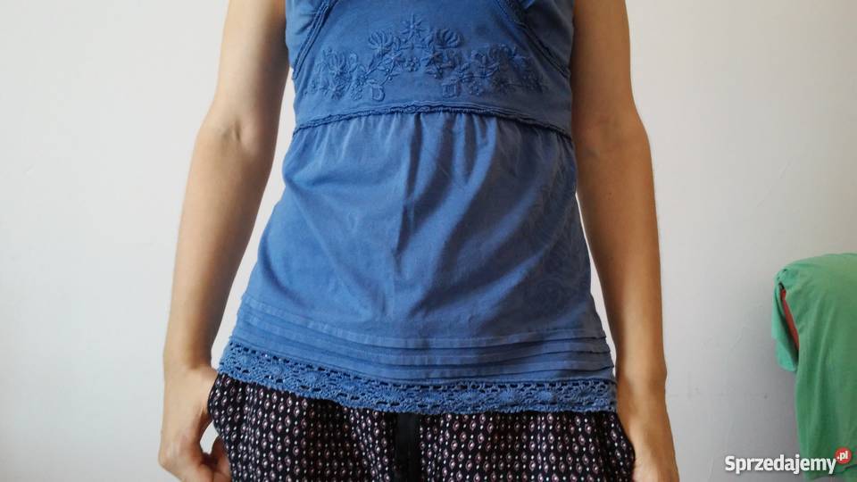 bluzka letnia niebieski Bluzki i koszule Częstochowa sprzedam