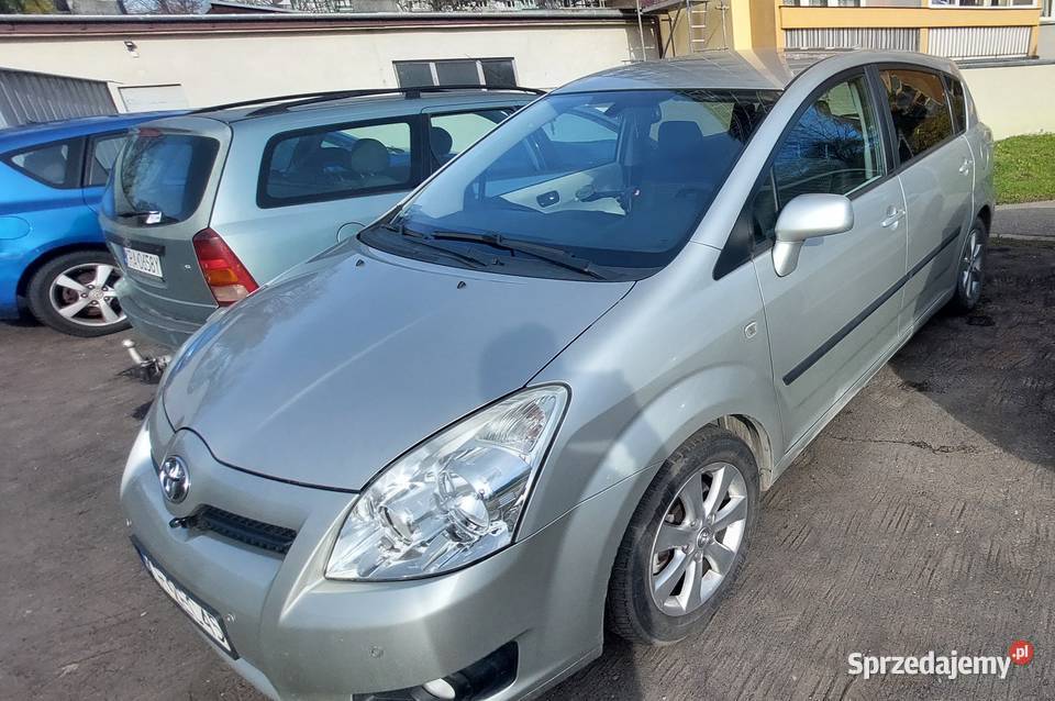 Toyota Corolla Verso benzyna z gazem automat Van centralny zamek Corolla Verso Kraków