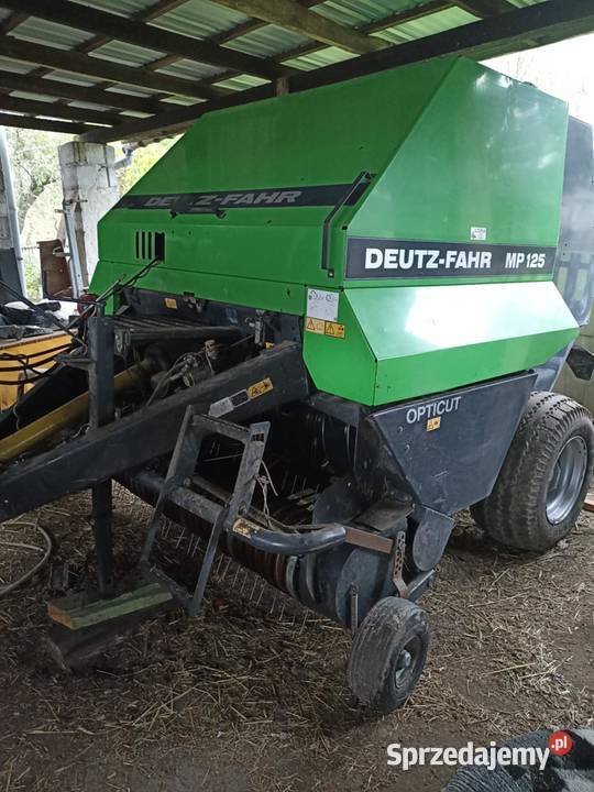 Prasa rolująca deutz fahr mp125 opticut Rolujące (belujące) Malanów