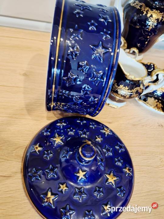 Bomboniera kobaltowa gwiazdki Świeta Braniewo