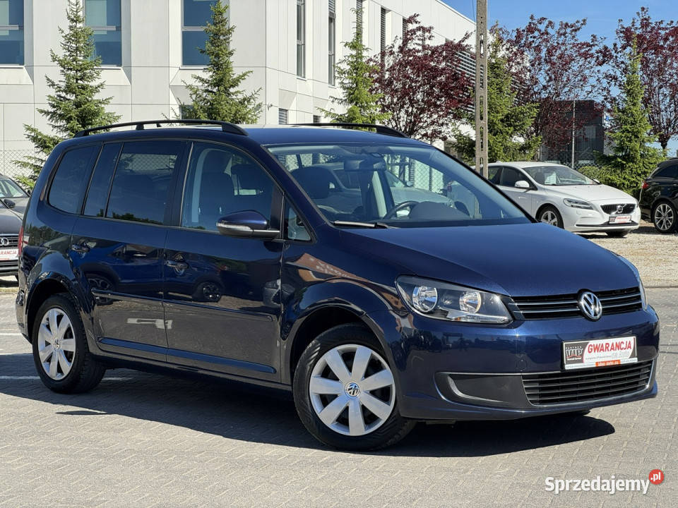 Volkswagen Touran niebieski wielkopolskie sprzedam