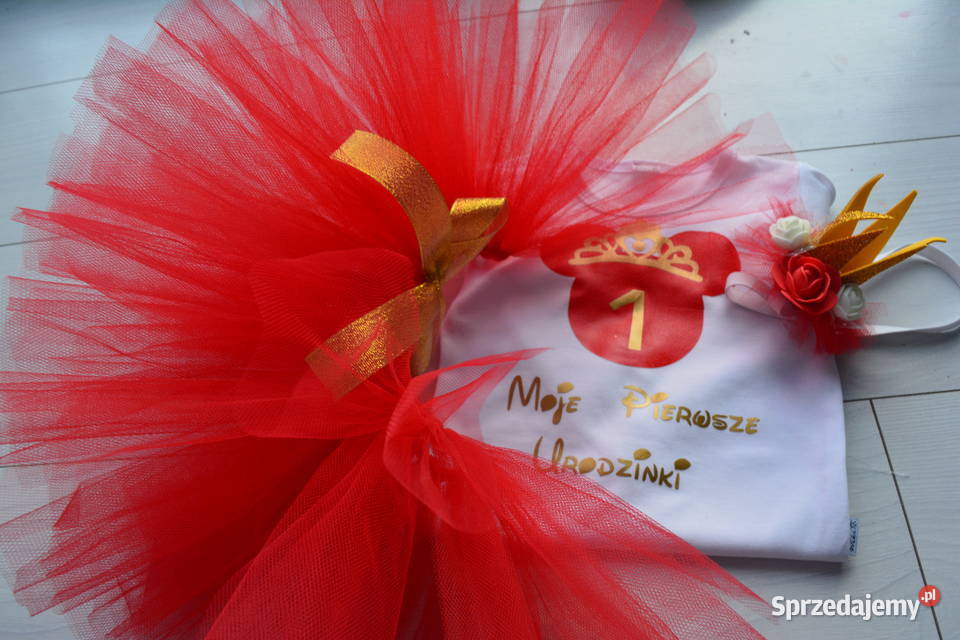 Komplet tutu na roczek dziewczynki Waćmierz
