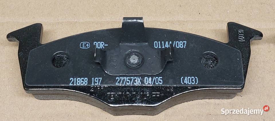 KLOCKI HAMULCOWE PRZÓD SEAT IBIZA II VW GOLF III Mielęcin