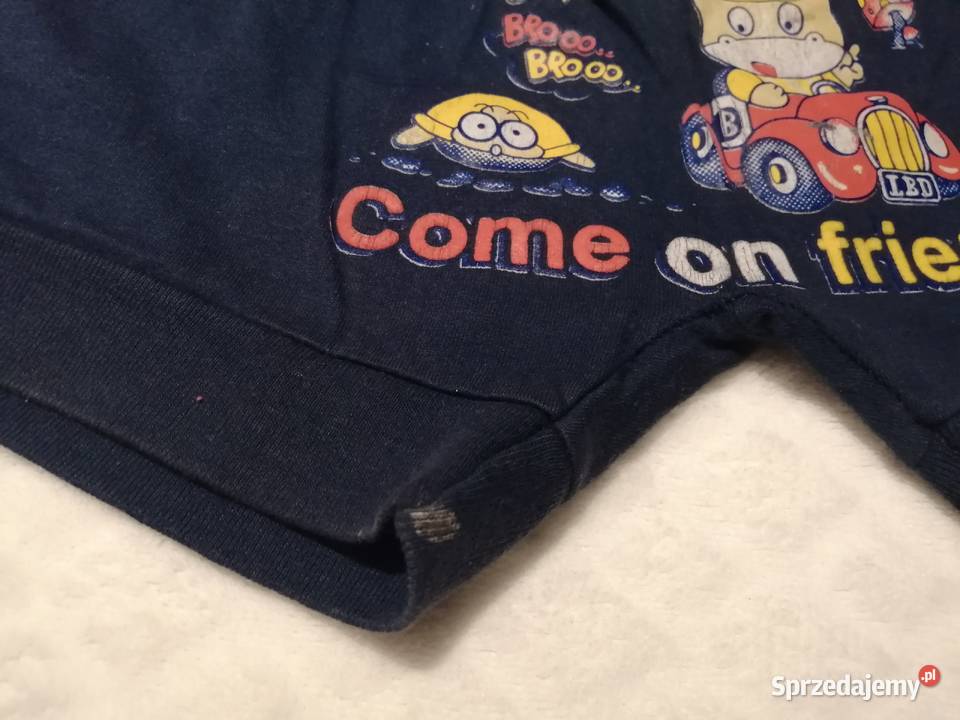 Krótkie spodenki chłopięce granatowe 1224 m Czeladź