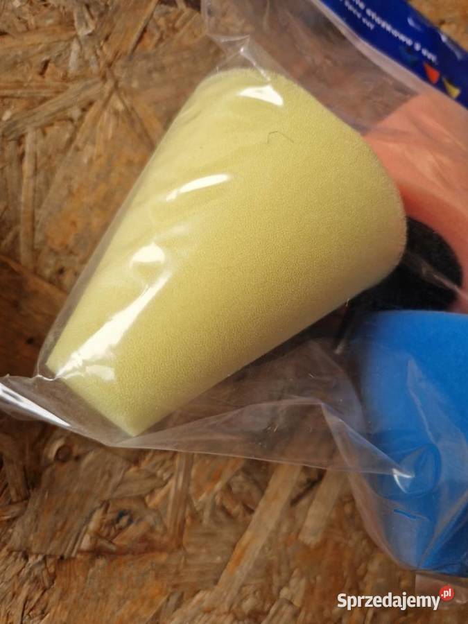 GĄBKA POLERSKA STOŻEK POLERSKI DO FELG 3 RODZAJE Głogowa sprzedam