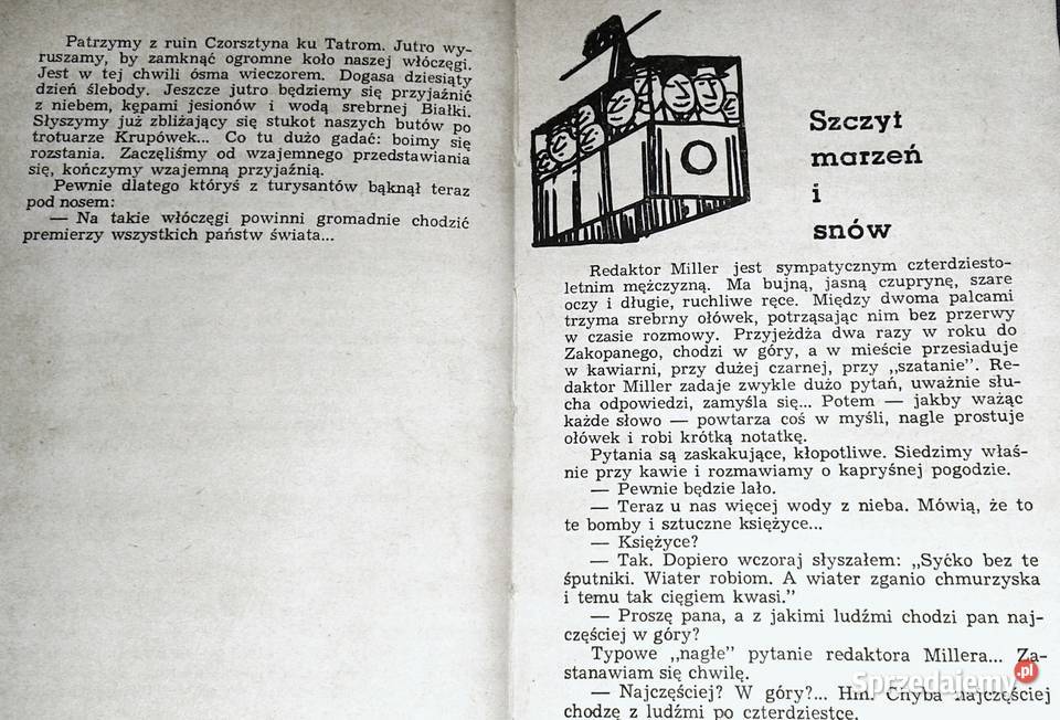 Góry Wołają Opowiadania przewodnickie Tadeusz Rok wydania 1964 Chełm