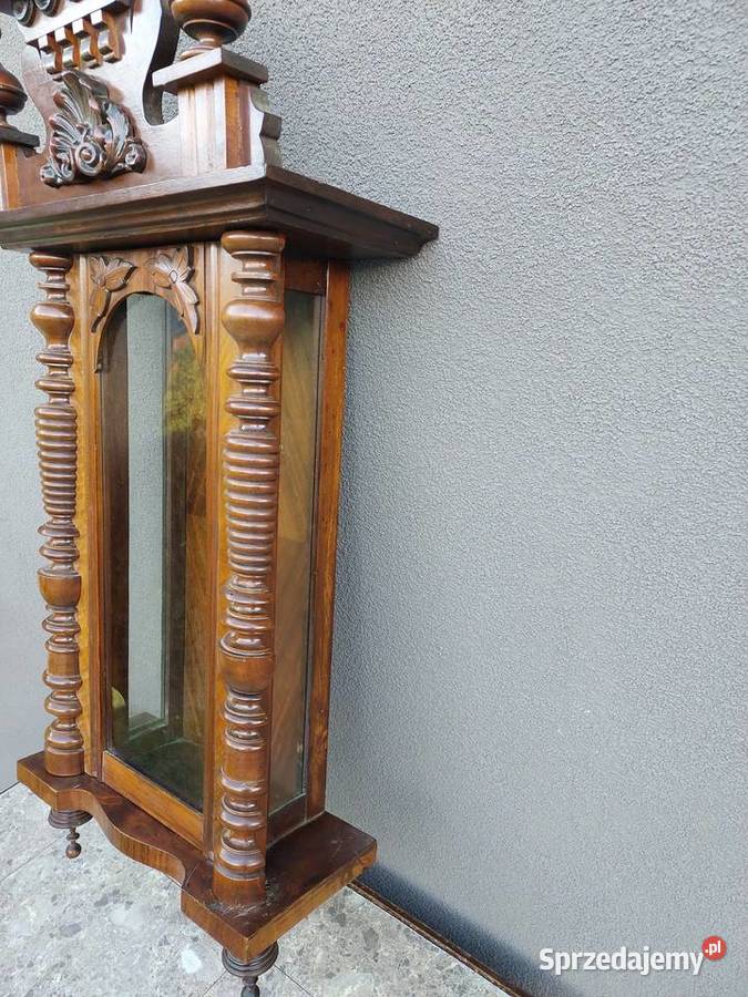 Szafka skrzynka obudowa starego zegara