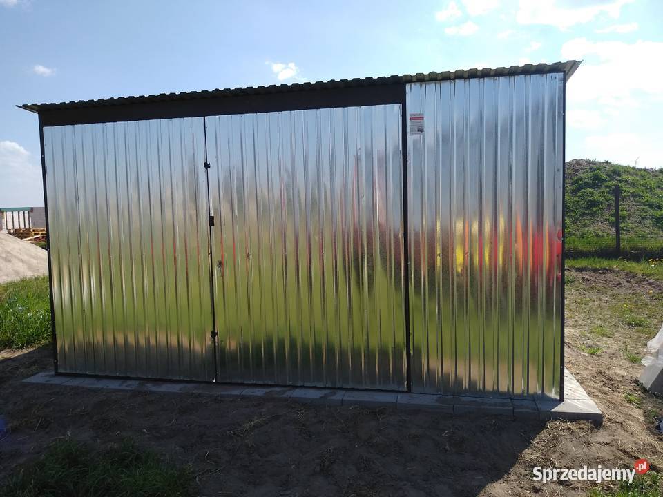 Garaże blaszane 4x5 PRODUCENT OGÓLNOPOLSKI Radom