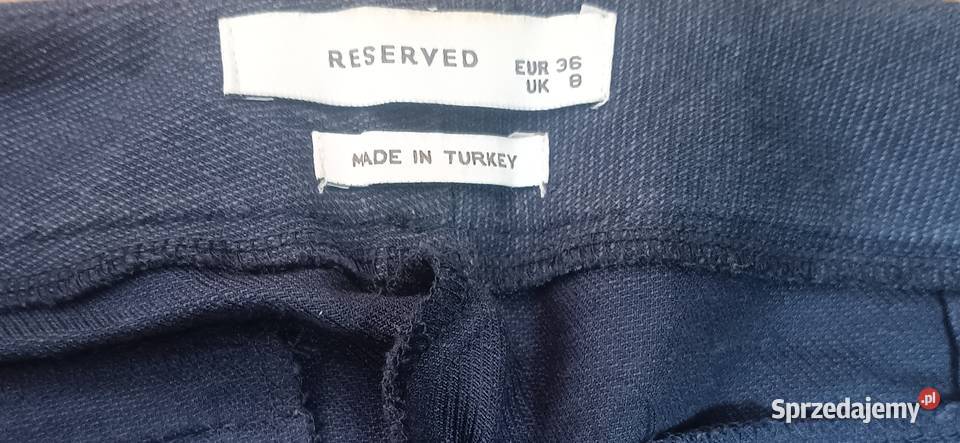 Lniane spodenki szorty Reserved 34 Spodnie