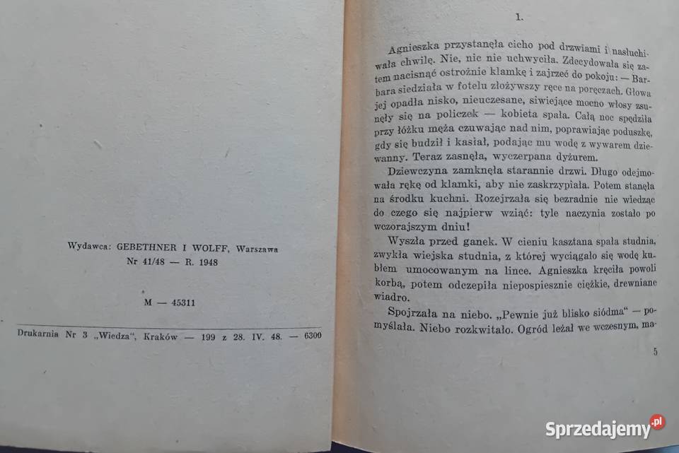 KZenon Skierski U przystani Gebethner i Wolff Koźminek sprzedam