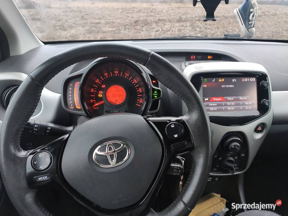 Toyota Aygo II 10LPG5d kamera cofania mazowieckie Świercze