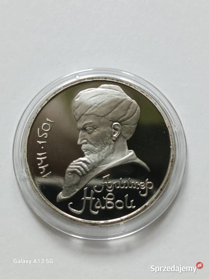 1 Rubel ZSRR Ali Szer Nawoi 1991 wielkopolskie Konin sprzedam