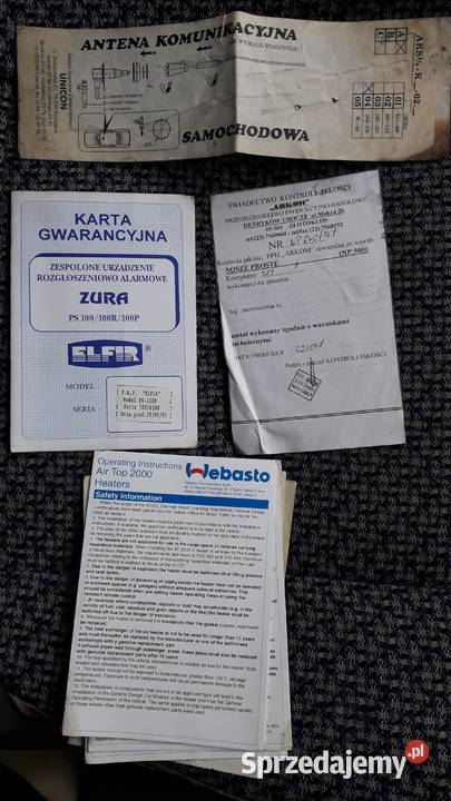 FSO Polonez sanitarny ambulans karetka warmińsko-mazurskie