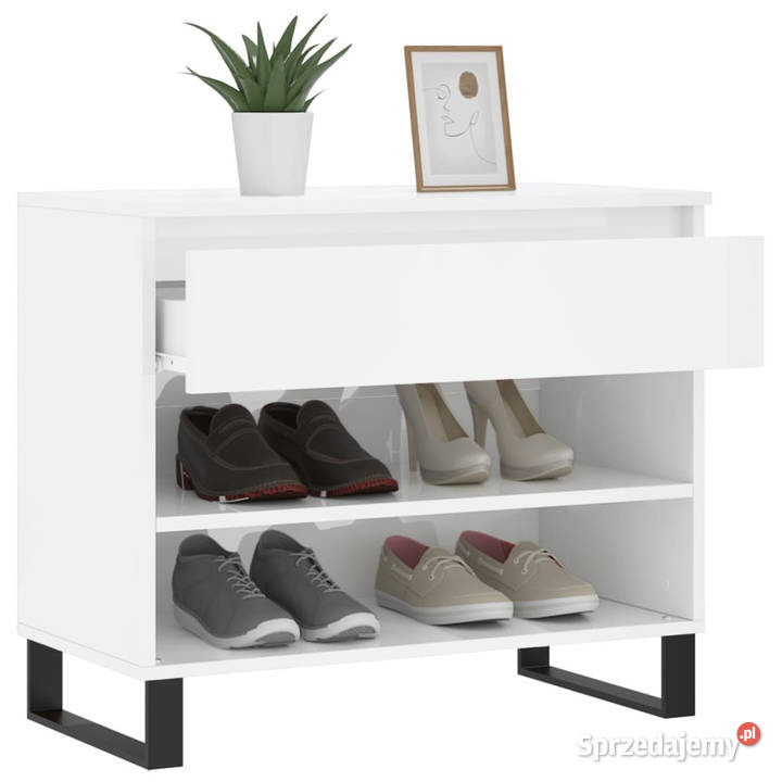 Szafka na buty wysoki połysk biała 70x36x60 sprzedam
