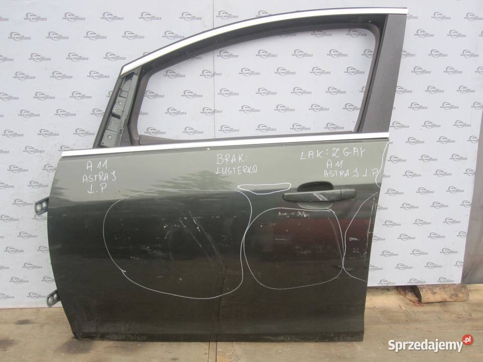 OPEL ASTRA J IV 10r drzwi lewe przód sprzedam