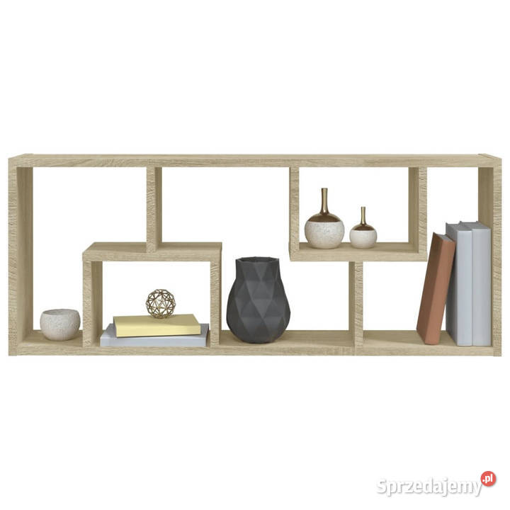 Półka ścienna dąb sonoma 36x16x90 materiał Warszawa