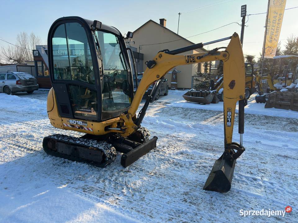 JCB 8018 Mini koparka JCB 8018 z 2012r ładna nie Złoczew