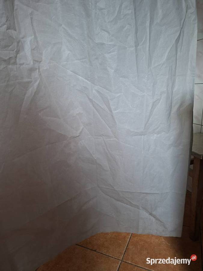 Kurtyna zasłona prysznicowa szara 180x200 mazowieckie Małkinia Górna