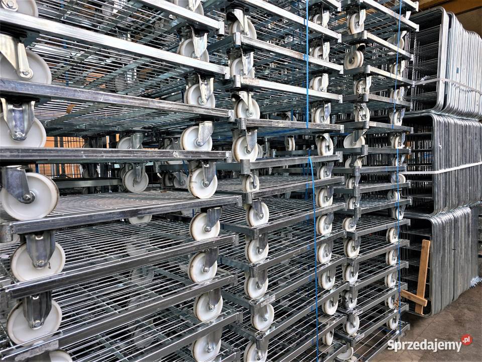 Wózek Kosz Magazynowy Transportowy Kurierski dolnośląskie Dzierżoniów