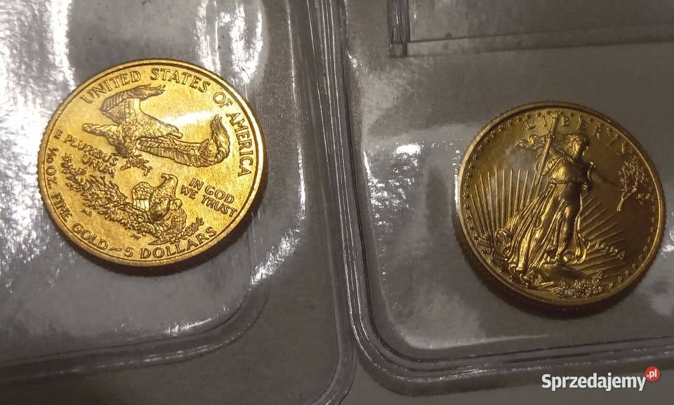 Złote monety 110 uncji Zielona Góra