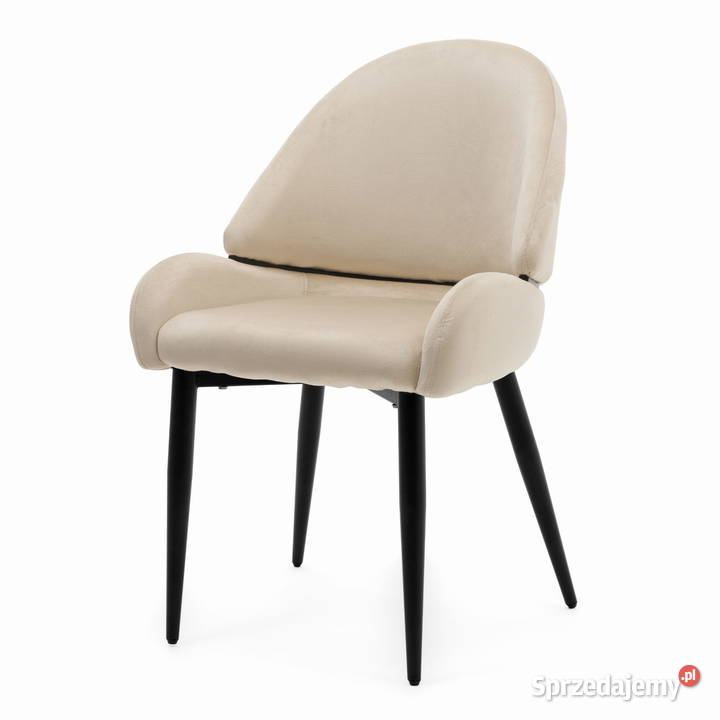 Krzesło Bergamo Jasnobeżowe Wysyłka 24H Krzesła Dom i Ogród Tarchały Małe sprzedam
