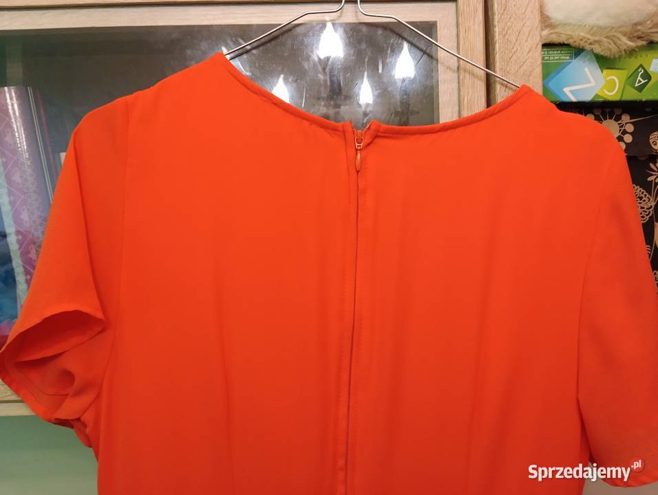 Pomarańczowa sukienka Orsay rozmiar M Rozmiar 38(M) Warszawa