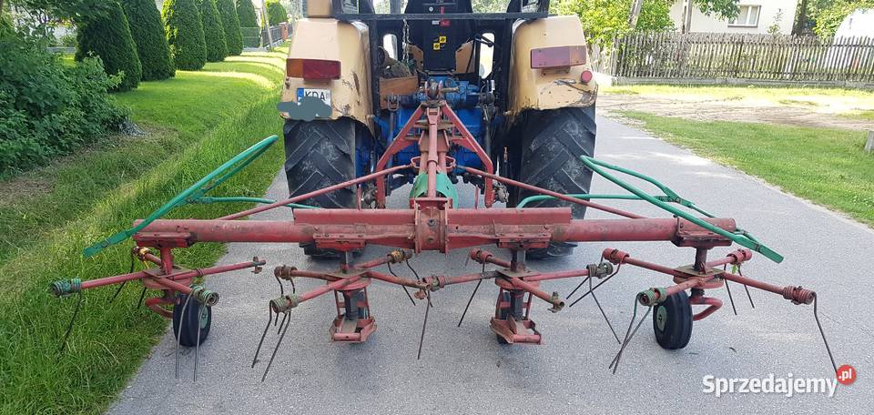 Roztrząsacz karuzelowy Duży 4 pajączki do siana Zgrabiarki i przetrząsacze Dąbrowa Tarnowska